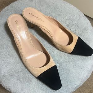 Gianvito Rossi 70 Cap Toe Mules Size 40